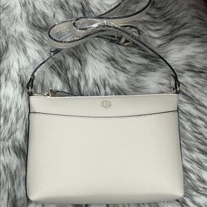 Nanette Lepore Elegant Cream Crossbody Bag